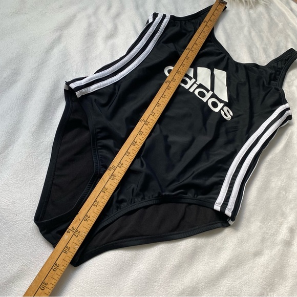 Adidas NEW Logo One Piece Swimsuit - Picture 6 of 9